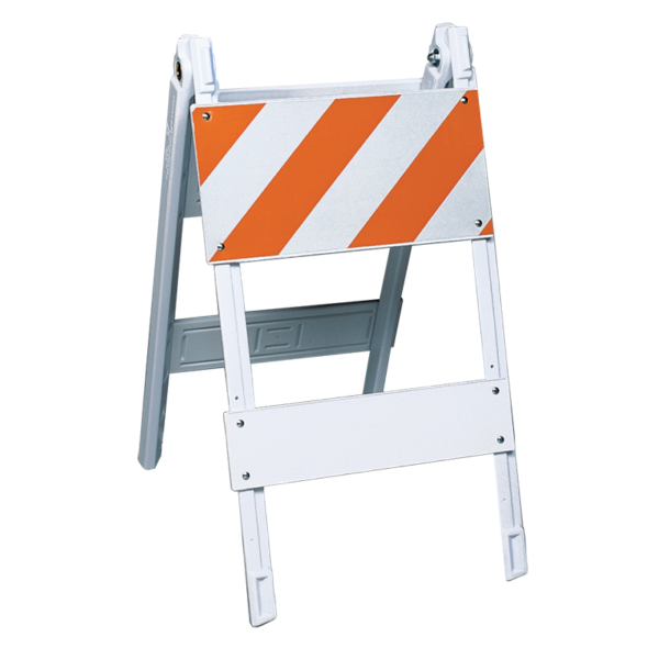 Type 1 Barricades - All Plastic - Guardian Roadway Safety