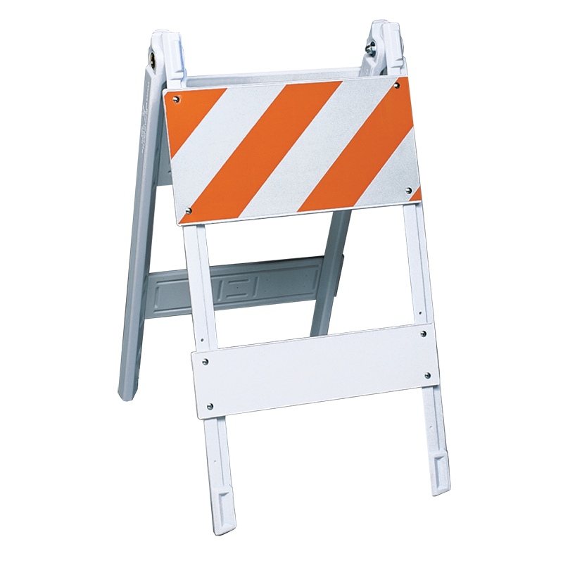 Type 1 Barricades - All Plastic - Guardian Roadway Safety